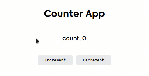 Counter app 1